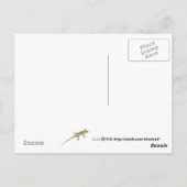 tomatenworm/Caterdepijler Briefkaart (Achterkant)