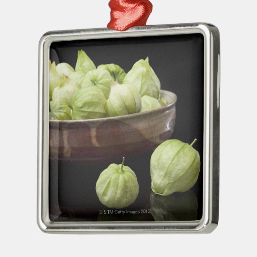 Tomatillos Metalen Ornament (Links)