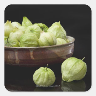 Tomatillos Vierkante Sticker