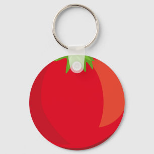Tomato 2,25-inch Basic Button Sleutelhanger