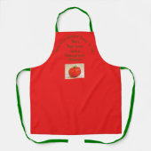 Tomato Apron Schort (Voorkant)