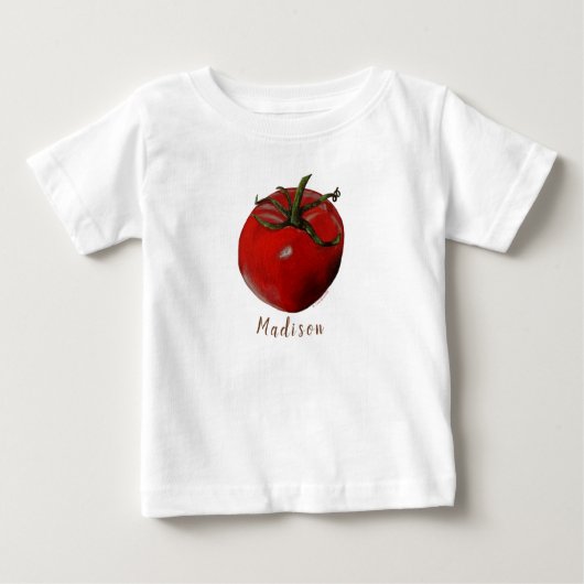 Tomato Baby T-shirt (Voorkant)