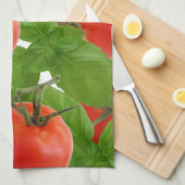 Tomato Basil Kitchen Towel Theedoek (Quarter Fold)