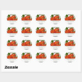 Tomato Chutney Ronde Sticker (Vel)