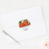 Tomato Chutney Ronde Sticker (Envelop)