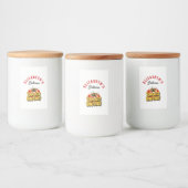 Tomato Chutney Voedselcontainer Etiket (Flessen)