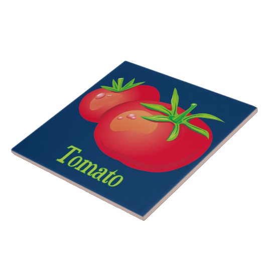 Tomato Decorative Kitchen Tegel Tegeltje (Zijkant)