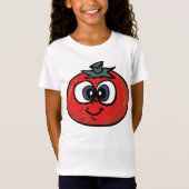 Tomato Face Girls T-Shirt (Voorkant)