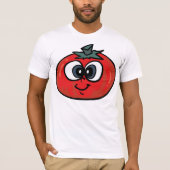 Tomato Face Mannen T-Shirt (Voorkant)