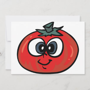 Tomato Face-uitnodigingen Kaart