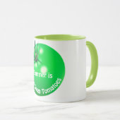 Tomato fried green tomaten schattige zomer mok (Voorkant rechts)