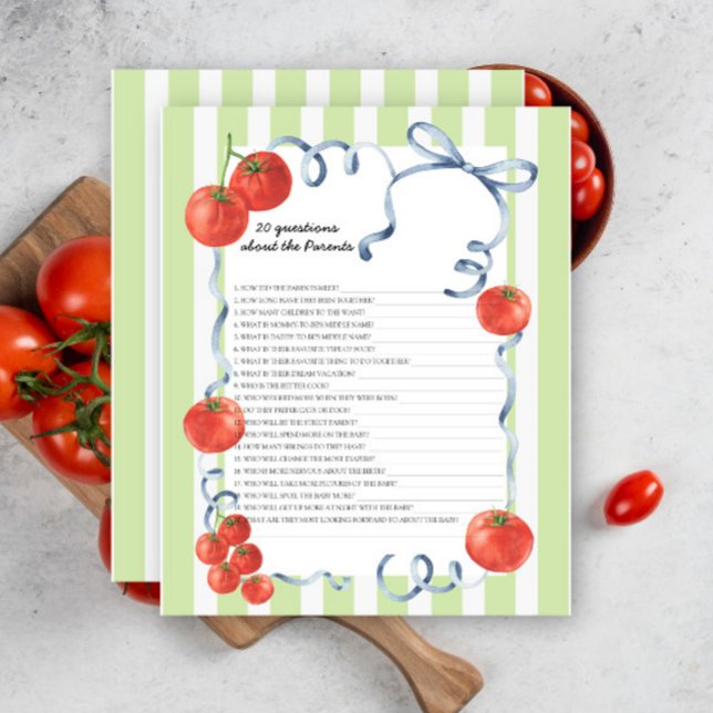 Tomato - games - 20 questions about the parents (Creator heeft geüpload)