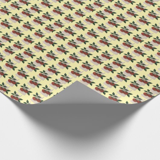 Tomato Garden Kitchen Gift Wrapping Paper Cadeaupapier (Hoek)