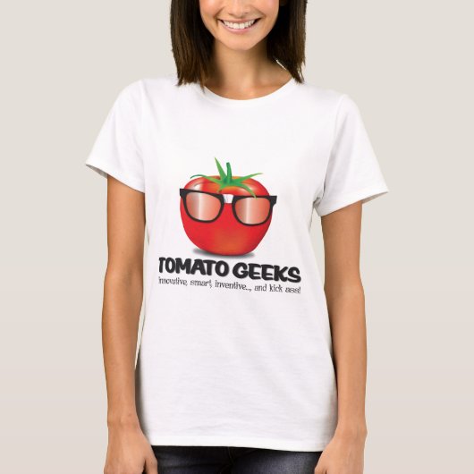 Tomato Geek Stuff T-shirt (Voorkant)