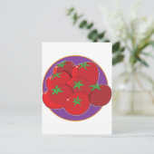 Tomato Graphic Briefkaart (Staand voorkant)