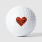 Tomato Heart Golfballen (Voorkant)