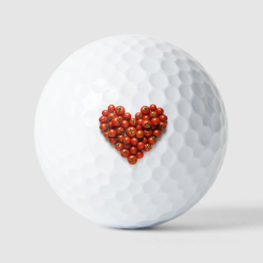 Tomato Heart Golfballen (Voorkant)
