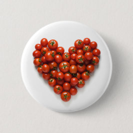 Tomato Heart Ronde Button 5,7 Cm