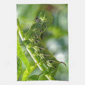 Tomato Hornworm Theedoek (Verticaal)