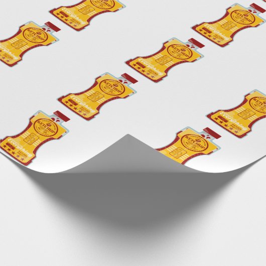 Tomato Ketchup Cadeaupapier (Hoek)