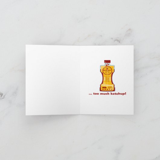 Tomato Ketchup Kaart (Binnen)