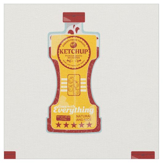 Tomato Ketchup Stof (Close Up)