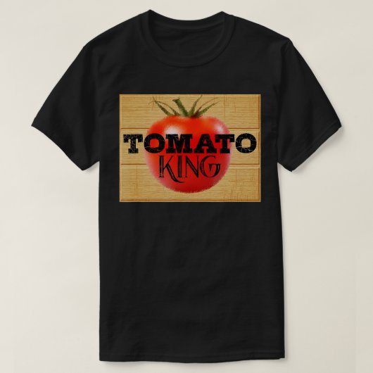 Tomato King Gardening  T-shirt (Design voorkant)
