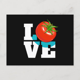 Tomato Love Tomaten Vegetable Briefkaart
