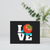 Tomato Love Tomaten Vegetable Briefkaart (Staand voorkant)