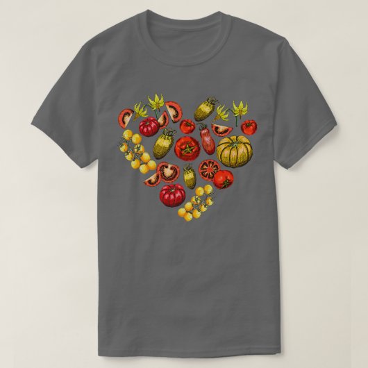 Tomato Love Vegetable Gardener Gardening Tomato T-shirt (Design voorkant)