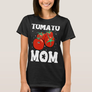 Tomato Mam Fruit Vegetable Mothers Day Gardener T-shirt