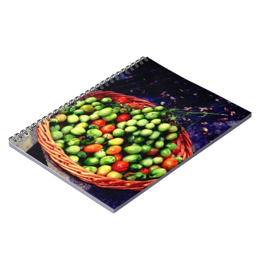 Tomato mandje notitieboek (Linkerzijde)