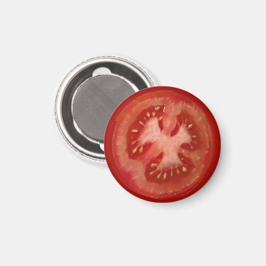 Tomato novelty kookfriet magnet (Voorkant / Achterkant)