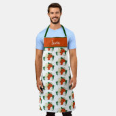 Tomato Onion Pepper Salsa - Gepersonaliseerd Schort (Gedragen)