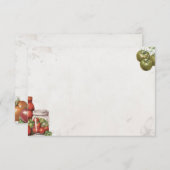 Tomato Paste Basic Blank Recept Kaart (Voorkant / Achterkant)