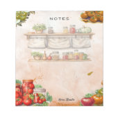 Tomato Paste Blank Notepad Notitieblok (Voorkant)