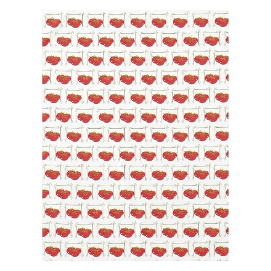 Tomato Pattern Tablecloth Tafelkleed (Voorkant)