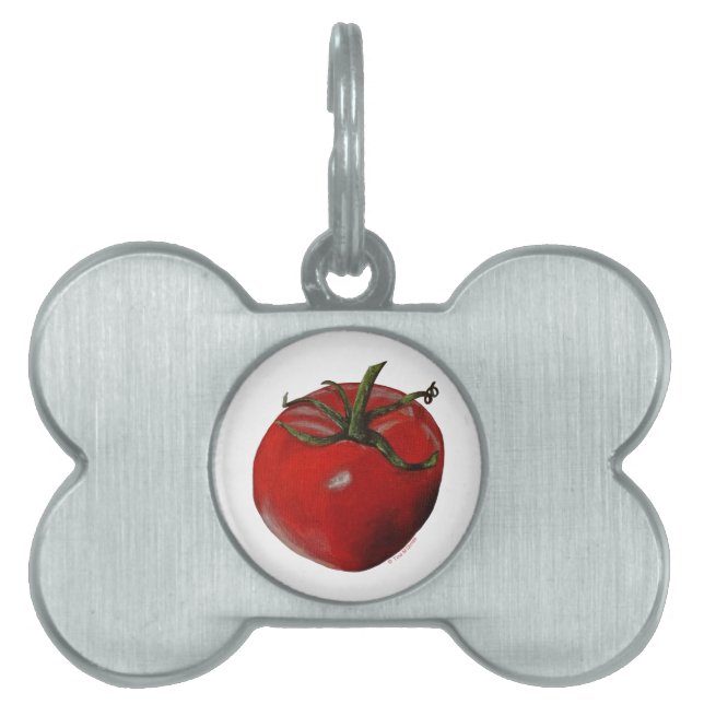 Tomato Pet-tags Huisdieren Naamplaatje (voorkant)