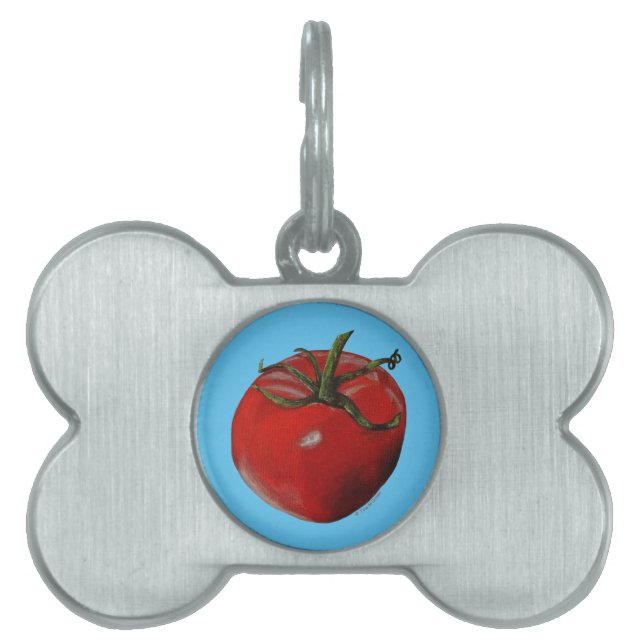 Tomato Pet-tags Huisdieren Naamplaatje (voorkant)