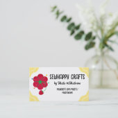 Tomato Pincushion Strawberry Naaien mode Toegang Visitekaartje (Staand voorkant)