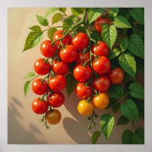 Tomato Plant Gardening Themed Summer Vibes