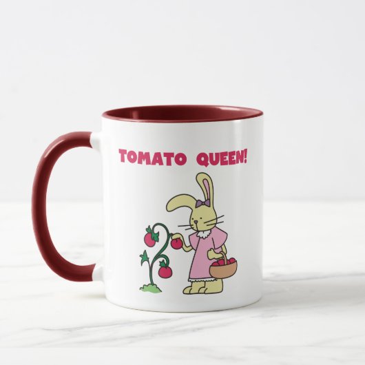 Tomato Queen-T-shirts en geschenken Mok (Links)