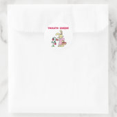 Tomato Queen-T-shirts en geschenken Ronde Sticker (Tas)