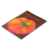 Tomato "Recipe Book" Spiral notebook Notitieboek (Linkerzijde)