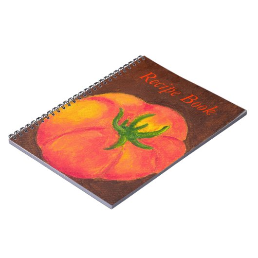 Tomato "Recipe Book" Spiral notebook Notitieboek (Linkerzijde)