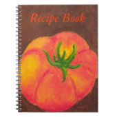 Tomato "Recipe Book" Spiral notebook Notitieboek (Voorkant)
