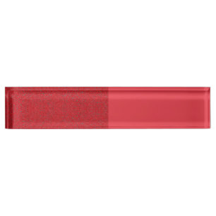 Tomato Red Acrylic Desk naamplaat – Naambordje