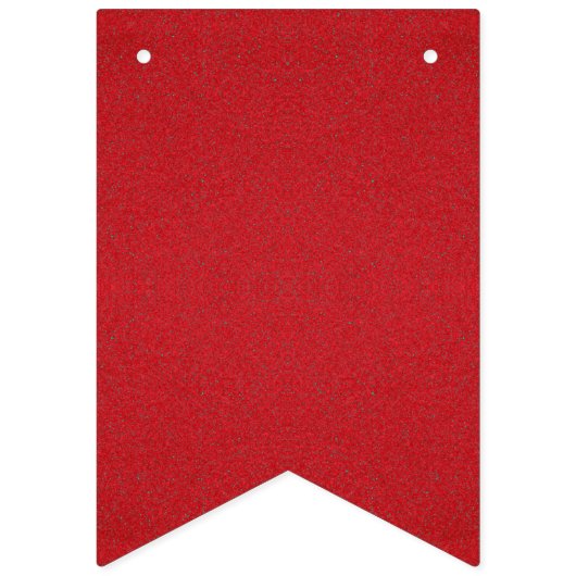 Tomato Red Custom Bunting Banner (Tweede vlag)