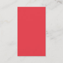 Tomato Red Custom Visitekaartje –
