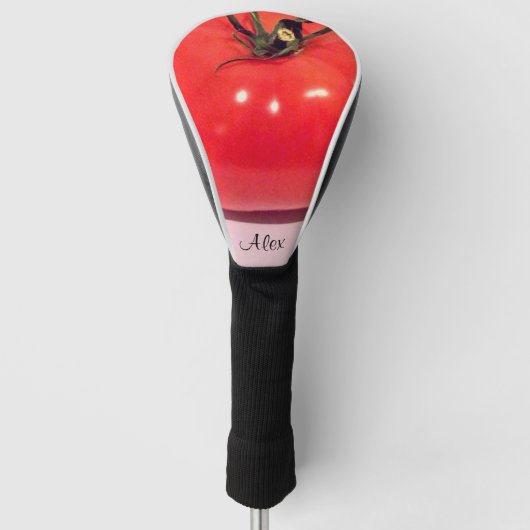 Tomato Red Delicious (naam) 4Alex Golf Head Hoesje Golfheadcover (Voorkant)